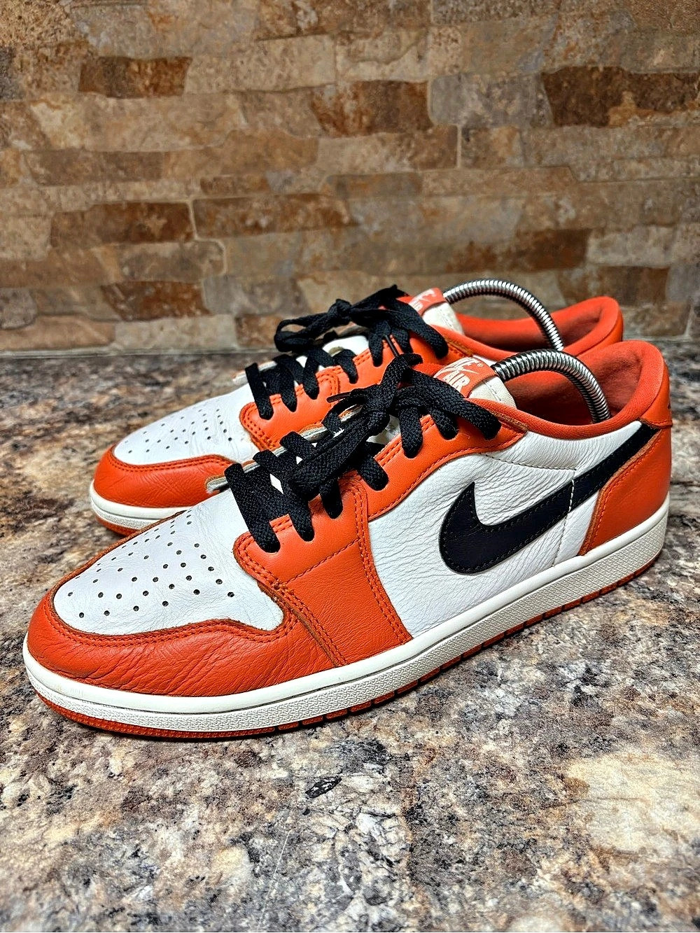 Nike Air Jordan 1 Low OG Shattered Backboard Starfish CZ0790-801 Size 10.5